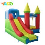 Yard Inflatable Bouncer Trampoline Castle With Slide Games Jumping House Bounce For Kids Party Ship By Express - 4