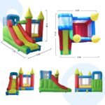 Yard Inflatable Bouncer Trampoline Castle With Slide Games Jumping House Bounce For Kids Party Ship By Express - 5