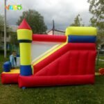 Yard Large Inflatable Bouncer Trampoline With Obstacle Slide 4x3 8x2 5m Outdoors Home Use Pvc Oxford Christmas Gift Ship Express - 4