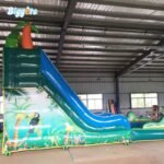 Yard Price Full Pvc Material Hot Selling Tropical Kids Inflatable Water Slide With Air Blower - 5
