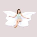 Yuyu 250cm Angel Wing Float Swimming Inflatable Ring Butterfly Pool Tube Summer Water Toy - 3