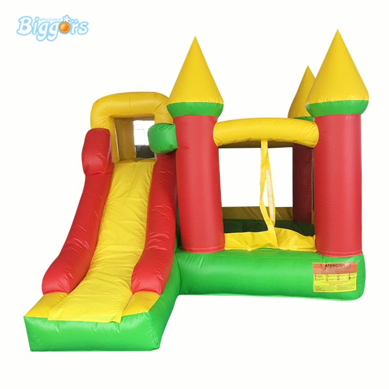 Commercialgrade Pvc 055mm Inflatable Bouncy Castle Combo Yard Bounce House With Slide Suitable For Parties And Events - 1