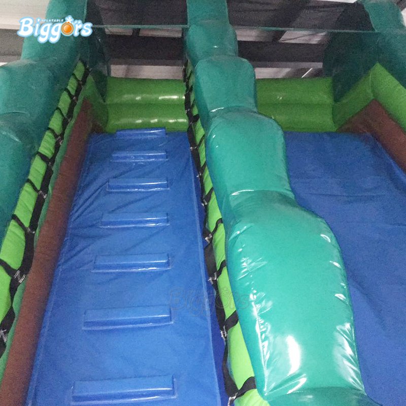 Commercial Grade Large Inflatable Water Slide Green Tobogan Inflatable Pool For Backyard Amusement - 7