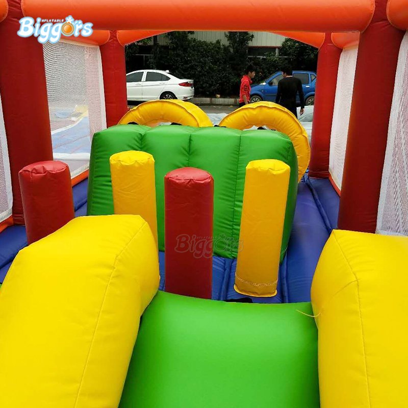 Commercial Grade Kids Inflatable Bounce House Outdoor Yard Trampoline Fun Obstacle Course Playset - 6 Commercial Grade Kids Inflatable Bounce House Outdoor Yard Trampoline Fun Obstacle Course Playset - 6