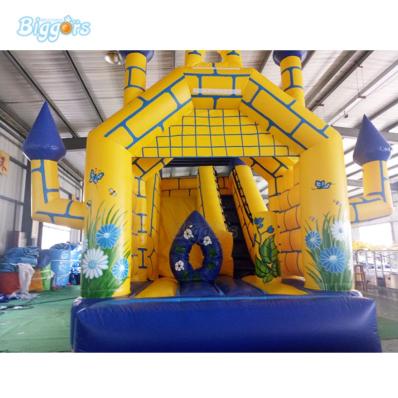 Deluxe Commercialgrade Pvc Inflatable Bouncy Castle Trampoline Jumper Bounce House With Fun Slide For Outdoor Yard - 7