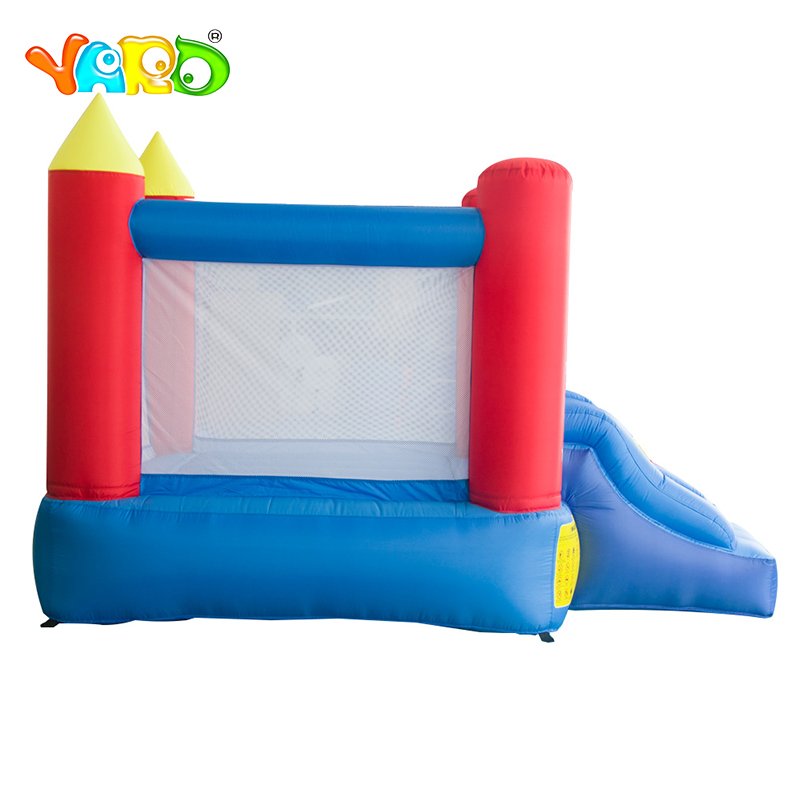 Inflatable Bouncy Castle With Slide Blower Kids Indooroutdoor Jumping Trampoline Bounce House - 4