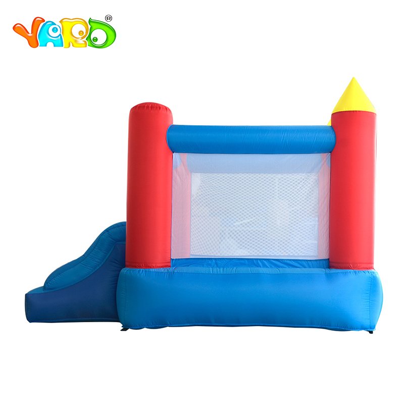 Inflatable Bouncy Castle With Slide Blower Kids Indooroutdoor Jumping Trampoline Bounce House - 5