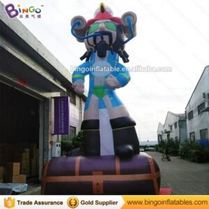 Advertising 23ft Tall Giant Inflatable Pirate Cartoon 7m High For Decoration - Toy