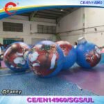 Colorful Giant Inflatable Christmas Ball Decoration For Party - 3