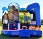 Custom Size 6x5m Inflatable Bounce House Bouncy Castle