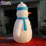 Customized 3 5m High Inflatable Xmas Snowman 11 5 Feet Large Decorations Sam The -inflatable Toy - 4