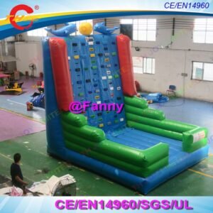 Dolphin Inflatable Climbing Wall For Commercial Rock Mountain Safe Kids And Adults - 2