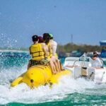 Inflatable Flying Fish Ocean Lake River Sea Water Floating Banana Boat Tube Towable - 2