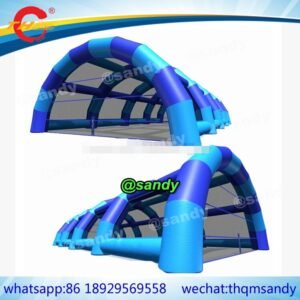 Oem Large Paintball Arena Field Tent Tennis Court Sport Commercial Inflatable For - 2