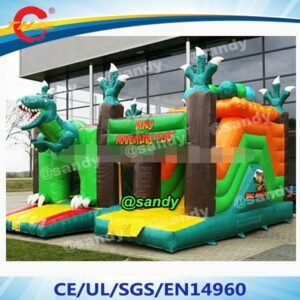 Commercial Children Park Inflatable Bouncer Jumping Bouncy Castle Slide Bounce House Combo - 2
