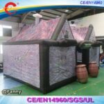To Door 10x5x5mh Inflatable Pub Tent Party House Cabin Bar With Jar Irish - 4