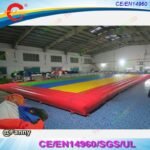 To Door 12x6m Rainbow Giant Commercial Pvc Inflatable Jump Pad Jumping Mattress Bouncing Mats - 3