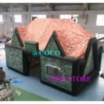 To Door 18x5x6m High House Beer Bar Inflatable Cube Pub Party Tent For - 2