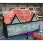 To Door 18x5x6m High House Beer Bar Inflatable Cube Pub Party Tent For - 4