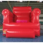 To Door Hot King Throne Inflatable Chair Giant Bouncer For Party