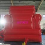 To Door Hot King Throne Inflatable Chair Giant Bouncer For Party - 5