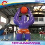 To Door 20ft 6m Giant Inflatable Gorilla Cartoon Pvc Model Outdoor Advertising - 2