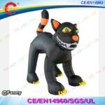 To Door 20ft 6m Cat Giant Halloween Inflatable Black For Outdoor Party Decoration - 3