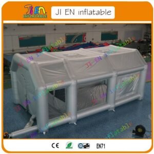 To Door 8x5x3mh Mobile Portable Inflatable Spray Paint Booth With Light Line - 2