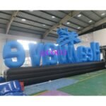 To Door Customized Outdoor Giant Inflatable Billboard Advertising Promotion Attractive Letter Logo Sign Balloon - 3