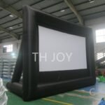 To Door Outdoor Party Inflatable Movie Screen Portable Front & Rear Projection For - 2