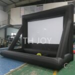 To Door Outdoor Party Inflatable Movie Screen Portable Front & Rear Projection For - 5