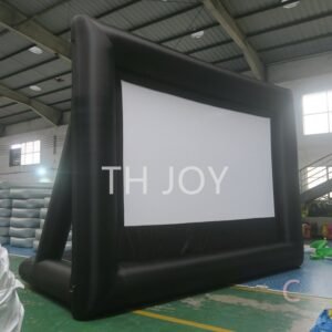 To Door Outdoor Party Inflatable Movie Screen Portable Front & Rear Projection For - 2