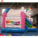 Air Horse Inflatable Bouncer Castle With Slide For Beautiful Bouncy Jumping House Kids - 4
