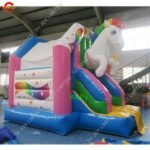 Air Horse Inflatable Bouncer Castle With Slide For Beautiful Bouncy Jumping House Kids - 5