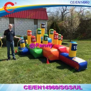 Air Kids Party Rental Inflatable Toss Game For Giant Ring Carnival - 2