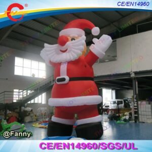 4m 6m 8m Giant Outdoor X-mas Decoration Inflatable Father Old Man Santa Claus - 2