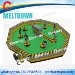 Sea To Port Commercial Inflatable Wipe Out Jumper Wipeout Obstacle - 3