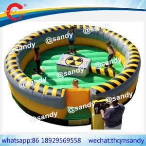 Sea To Port Commercial Inflatable Wipe Out Jumper Wipeout Obstacle - 2