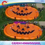 Giant Inflatable Jump Pad For Halloween Pumpkin Jumping Game Big Shape - 2
