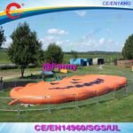Giant Inflatable Jump Pad For Halloween Pumpkin Jumping Game Big Shape - 4