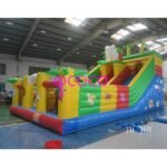 To Sea Port 10x4m Commercial Jungle Inflatable Slide Good Quality Animal Zoo Bouncy For Kids - 2