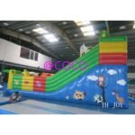 To Sea Port 10x4m Commercial Jungle Inflatable Slide Good Quality Animal Zoo Bouncy For Kids - 6