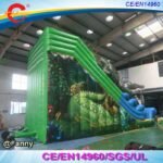 To Sea Port Custom Inflatable Slides 10x4 2m Giant Crocodile Slide Design Dry - 2