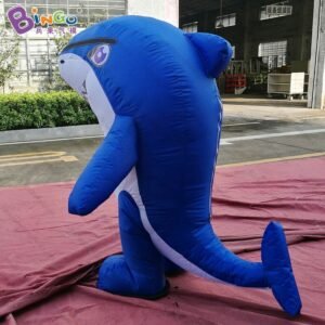 1 8m Tall Inflatable Shark Costume Walking Cartoon -toys - 2