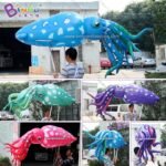 2 4 Meters Big Squid Costume Inflatable For Adults- Toys - 3