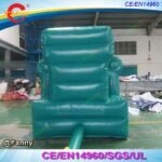 Green Color Inflatable Throne Chair For Children Party Events Photo Shooting Giant - 4