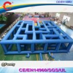 Giant Inflatable Maze Haunted For Customized Labyrinth Game - 4