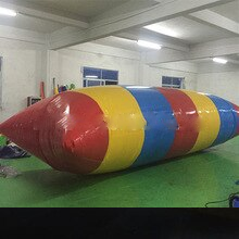 9x3m Hot Selling Inflatable Jumping Blob 0 9mm Pvc Material Water Bouncing Bag A Pump