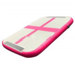 Pink Inflatable Gymnastic Air Block 10cm Thickness For