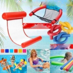 Inflatable Pool Float Bed Water Lounge Floating Chair Noodle Swimming Hammock For